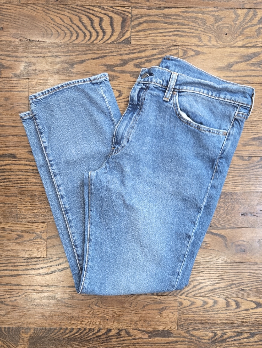 Levi's Light Blue Straight-Leg Jeans